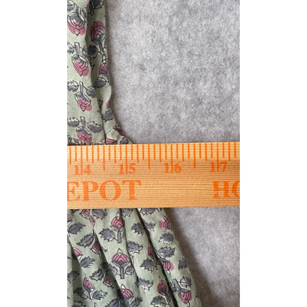 OBACH Floral Cotton Midi Dress XS - Picture 7 of 9